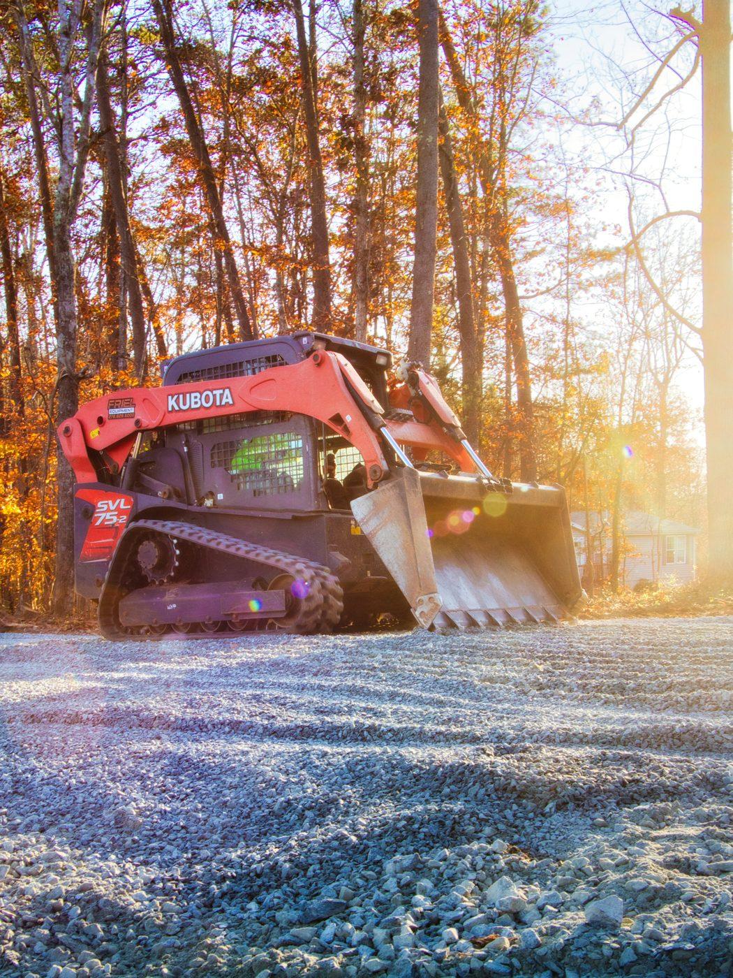 Gravel Spreading